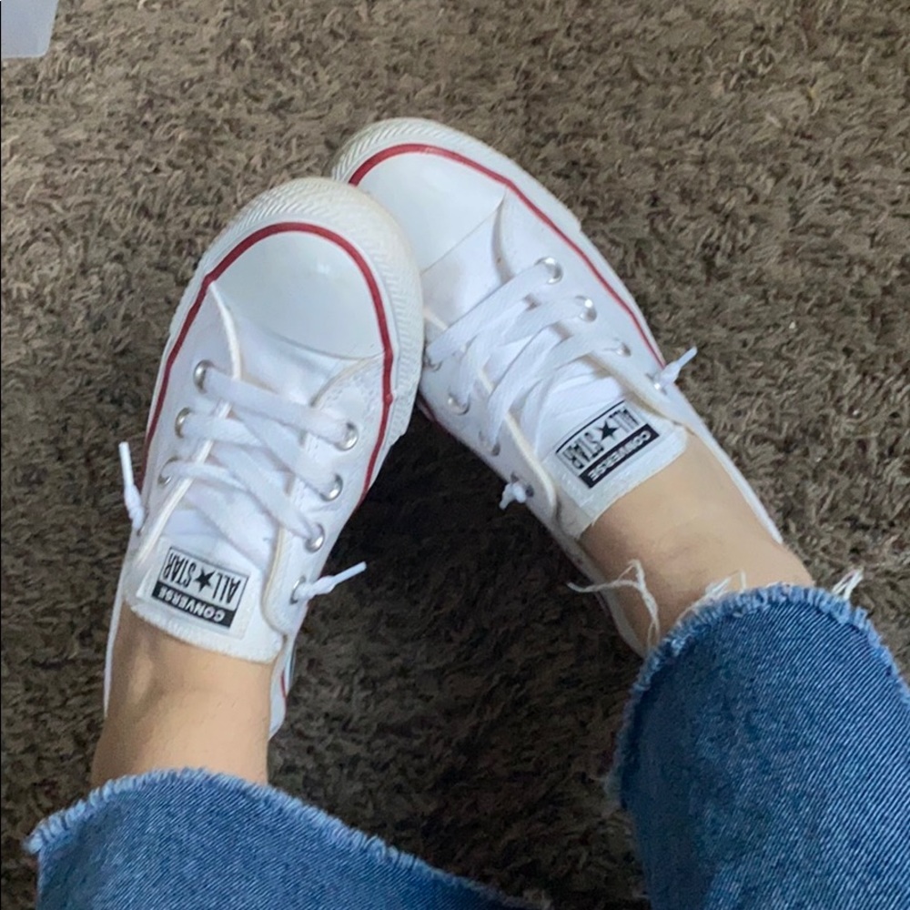 low cut converse